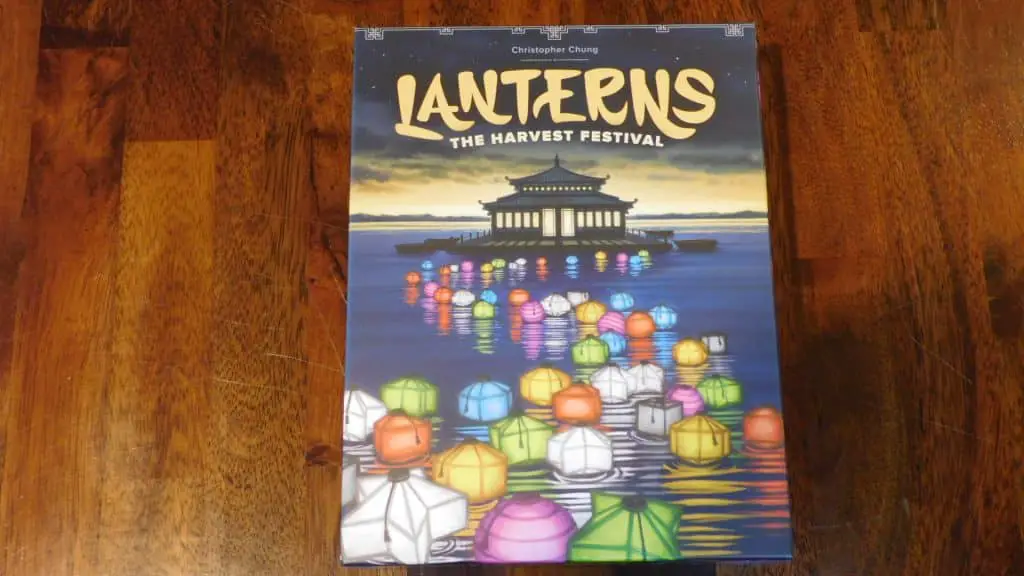 A closeup of the Lanterns box cover.