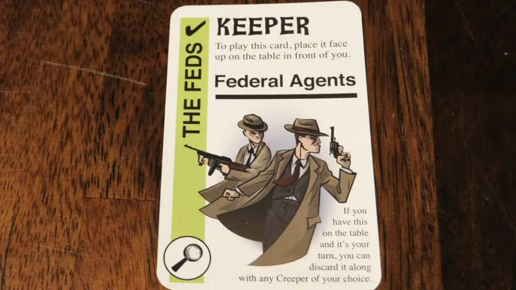 A Keeper card from Cthulhu Fluxx.