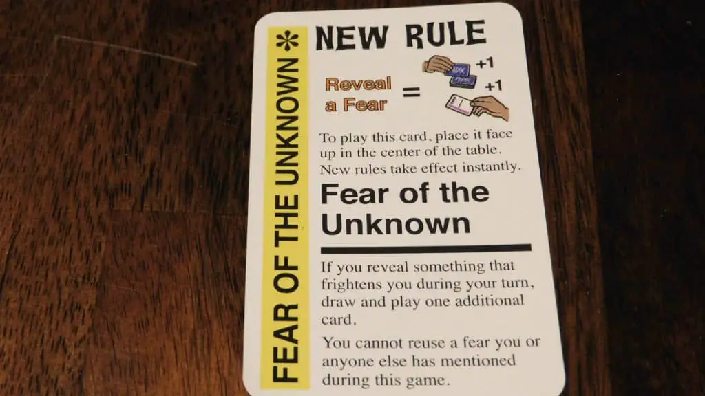 A New Rule card from Cthulhu Fluxx.