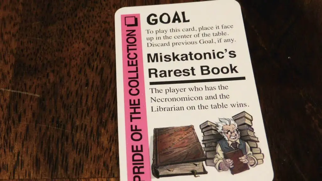 A Goal card from Cthulhu Fluxx.